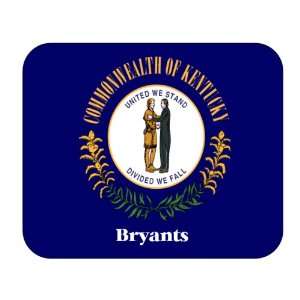  US State Flag   Bryants, Kentucky (KY) Mouse Pad 