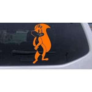 Penelope Cartoons Car Window Wall Laptop Decal Sticker    Orange 16in 