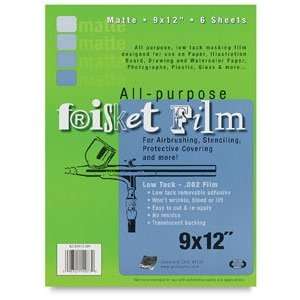   Film   24 times; 10 Yards, Frisket Film, Roll, Low Tack Matte Arts