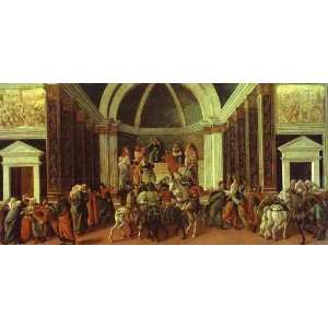FRAMED oil paintings   Alessandro Botticelli   24 x 12 inches   The 