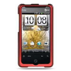  RED RUBBERIZED CASE for HTC ARIA: Everything Else