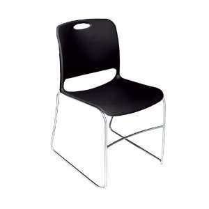  KI Furniture Poly Stack Chair with Glides