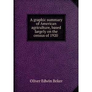   , based largely on the census of 1920 .: Oliver Edwin Beker: Books