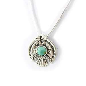  Necklace silver Navajos turquoise.: Jewelry
