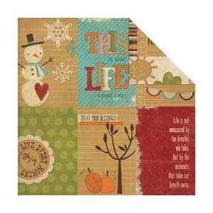  Simple Stories Year O Graphy Double Sided Elements 12X12 