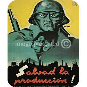  Salvad La Produccion Vintage Spanish Civil War MOUSE PAD 