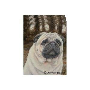  Pug Flag  12 width x 17 length