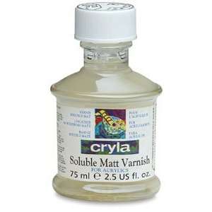  Daler Rowney Cryla Soluble Acrylic Matte Varnish   75 ml 