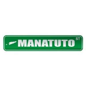     MANATUTO ST  STREET SIGN CITY EAST TIMOR: Home Improvement