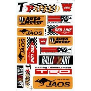   Motocross Racing Tuning Decal Sticker Sheet C61: Everything Else