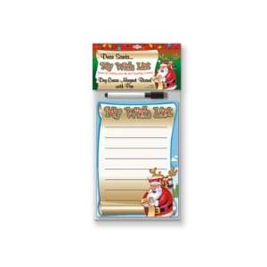  Dear Santa Wish List Dry Erase Magnet Board: Everything 