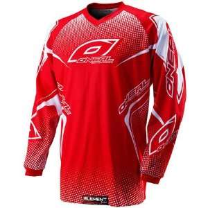   Youth Element Motocross Jersey Red/White Large L 0076 304 Automotive
