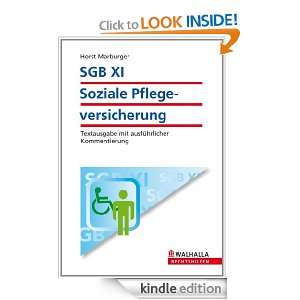 SGB XI   Soziale Pflegeversicherung: Textausgabe mit ausführlicher 