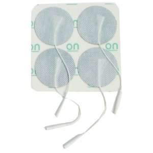  TENS Unit Adhesive Pre Gelled Electrodes   2 in. Round (4 