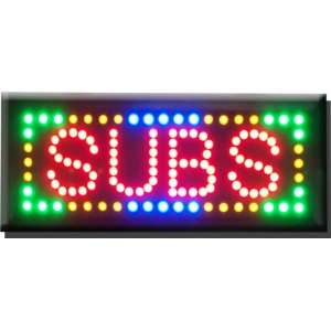  Subs L.E.D. Sign