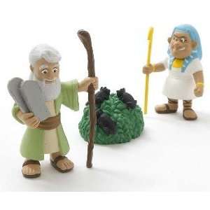  Moses and the Ten Plagues Figurine Set (CDG8213): Toys 