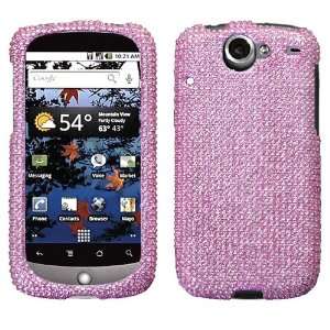  HTC Nexus One (Google), Pink Diamante Protector Cover 