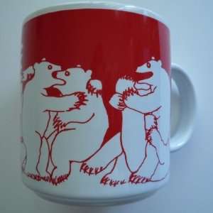  Animates Red Nitetime Bears Mug   Taylor & Ng: Kitchen 