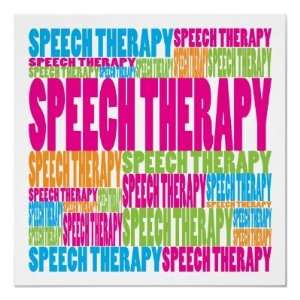  Colorful Speech Therapy Posters