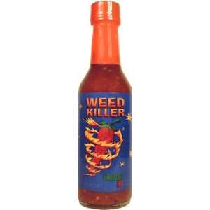 Weed Killer Hot Sauce 5 oz.:  Grocery & Gourmet Food