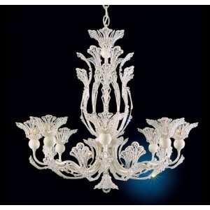  Schonbek Worldwide 7863 32S 8 Light Rivendell Chandelier 