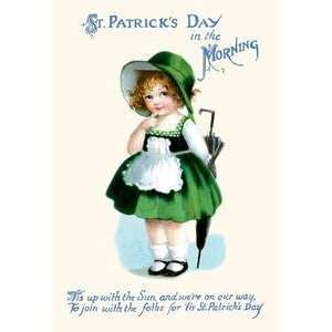  Vintage Art St. Patricks Day in the Morning   10824 x 