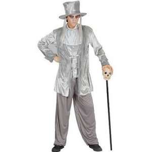   Ghostly Gentleman Halloween Fancy Dress Costume Size 40 44 Chest