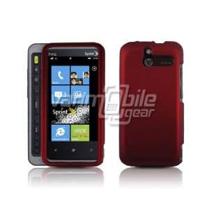    Red Hard Rubberized Case Cover for HTC Arrive: Everything Else