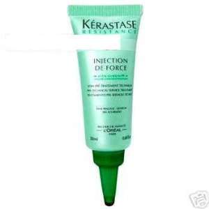 Kerastase by LOreal. Injection de Force pre and post salon visit hair 
