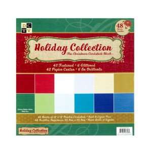  DCWV 12 Inch x12 Inch Holiday Collection Cardstock Stack 