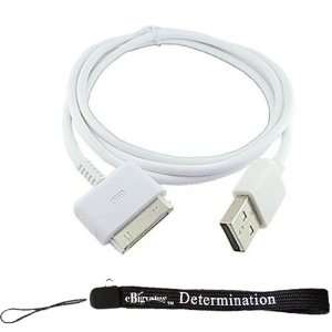  Apple iPad USB Data Sync & Charging Cable   White: MP3 