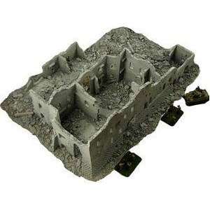 15mm Stalingrad Terrain Monte Cassino Ruins   Representation