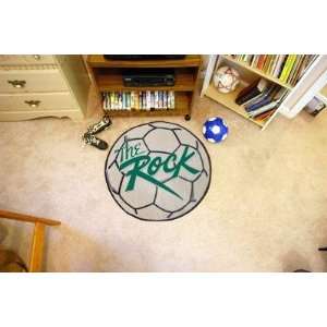  Slippery Rock Soccer Ball Shaped Area Rug Welcome/Bath Mat 