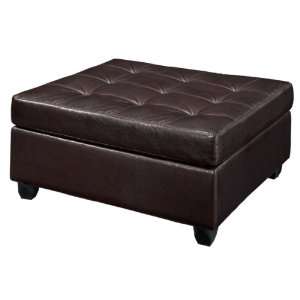  Cocktail Ottoman F7698 / Color Brown