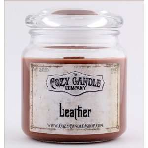   Soy 16oz Jar Candle with Wood Wick   Cozy Candle: Home & Kitchen