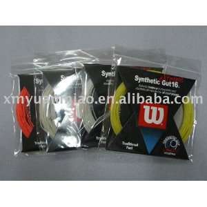  synthetic gut 16 string/tennis strings: Sports & Outdoors