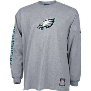   Eagles Authentic NFL Right Wing Long Sleeve T Shirt: Sports & Outdoors