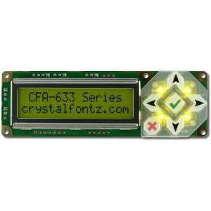  Crystalfontz CFA633 YYH KS 16x2 character LCD display 