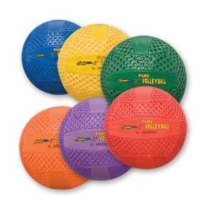 Sportime Solid Color Gripper Volleyballs   8 1/2 (21.6cm), Set of 6 