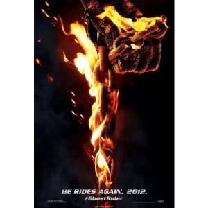  GHOST RIDER: THE SPIRIT OF VENGEANCE Movie Poster   Flyer 