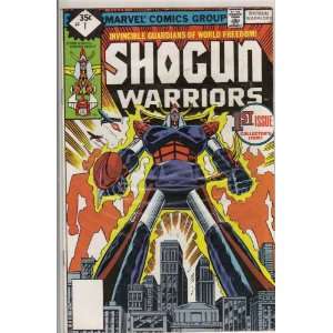  Shogun Warriors #1 First Issue Comic Book 
