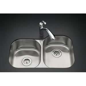 Double Bowl Undermount Stainless Steel Sinks cUPC Certified PL817R16G