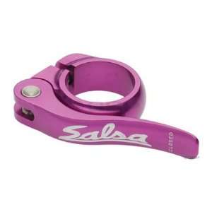  Salsa Flip Lock 35.0 Purple Seat Collar: Sports & Outdoors