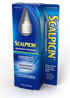  Scalpicin Maximim Strength Formula, 1.5 Ounce Box (Pack of 