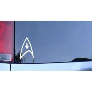  6 Star Trek Federation Logo Vinyl Decal Sticker 