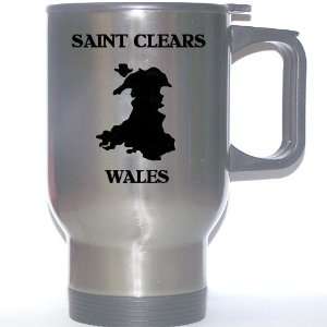  Wales   SAINT CLEARS Stainless Steel Mug Everything 