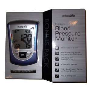  Microlife Deluxe Blood Pressure Monitor: Health & Personal 