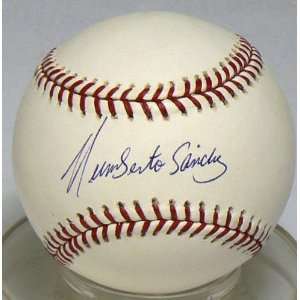  Humberto Sanchez Autographed Baseball: Sports & Outdoors