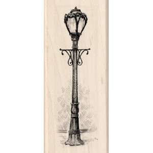  Inkadinkado Park Lamp Post Wood Stamp: Arts, Crafts 