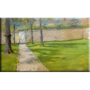 Bit of Sunlight aka The Garden Wass 30x18 Streched Canvas Art by 